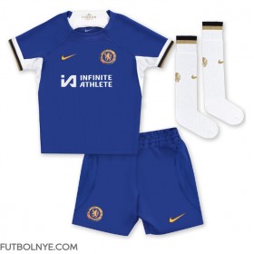 Camiseta Chelsea Raheem Sterling #7 Primera Equipación para niños 2023-24 manga corta (+ pantalones cortos)